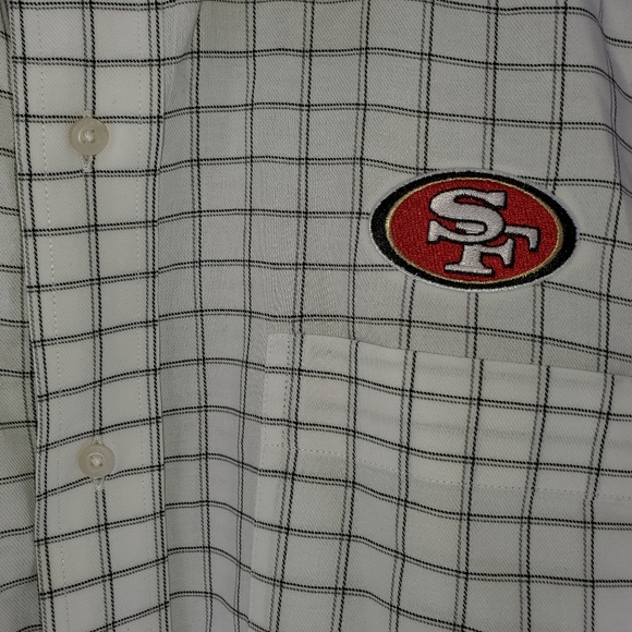 Men's SanFrancisco 49ners button up shirt size xxl - Picture 2 of 6